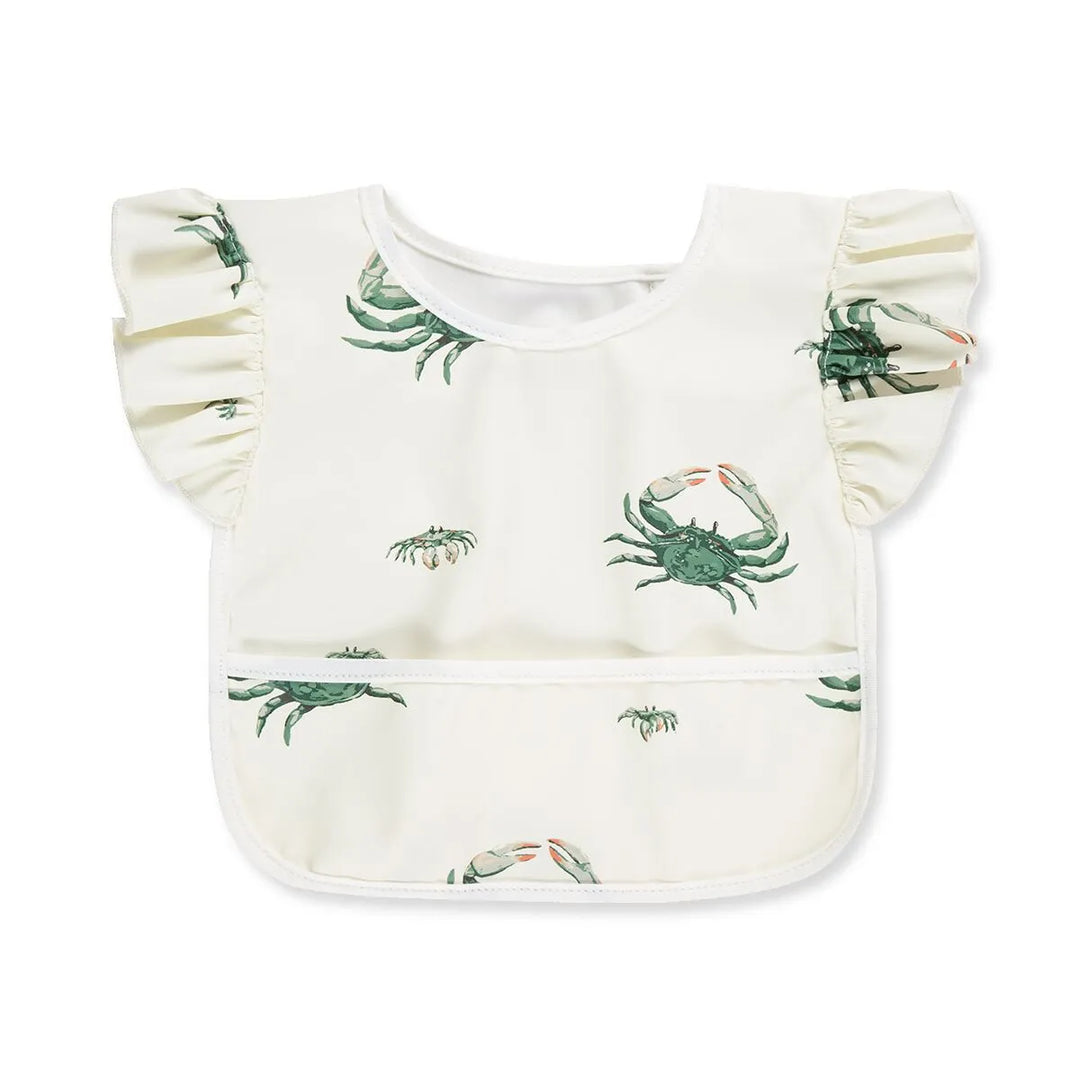 Milkbarn Ruffle Pocket Bib