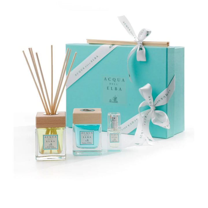 Acqua Dell Elba : Fragrance Diffuser Duo: Limonaia di Sant'Andrea and Isola d'Elba