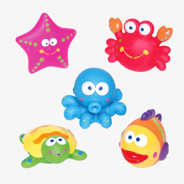 Lagoon Party Squirt Baby Bath Toys