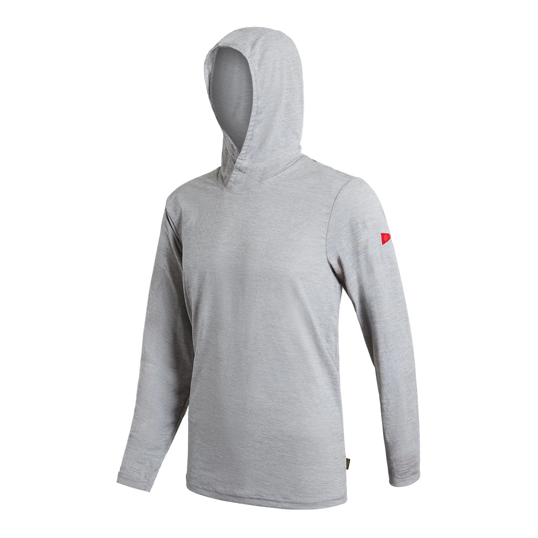 Florence Airtex Long Sleeve Hooded Shirt