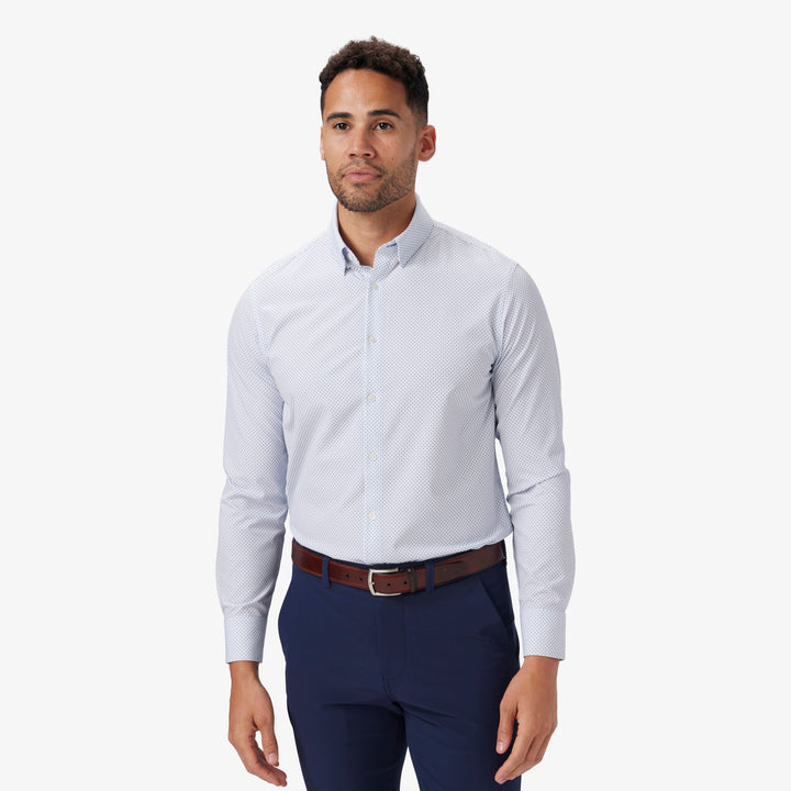 Mizzen + Main Leeward Long Sleeve Dress Shirt