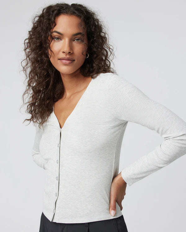 Vuori Long Sleeve Pose Cardigan