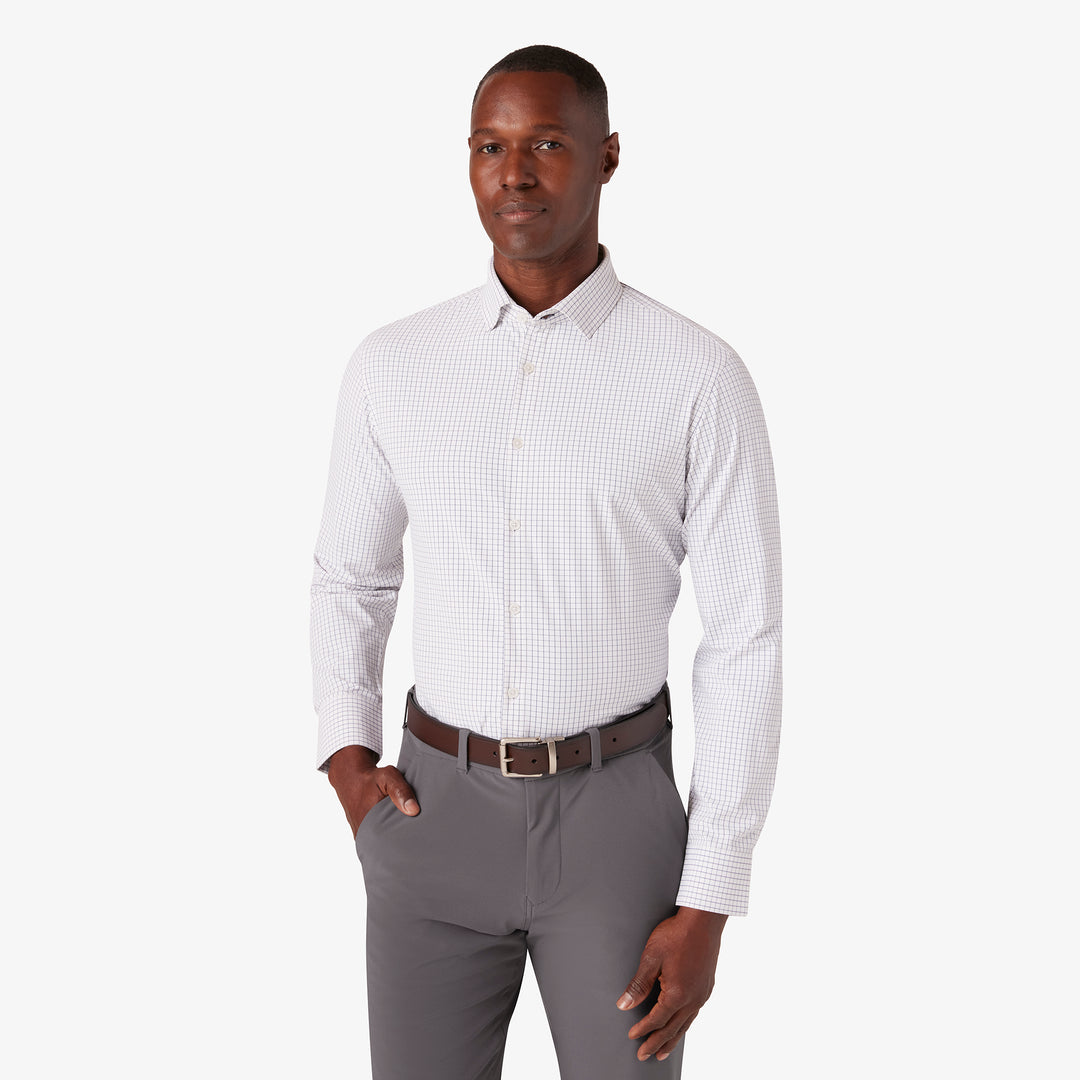 Mizzen + Main Leeward Long Sleeve Dress Shirt